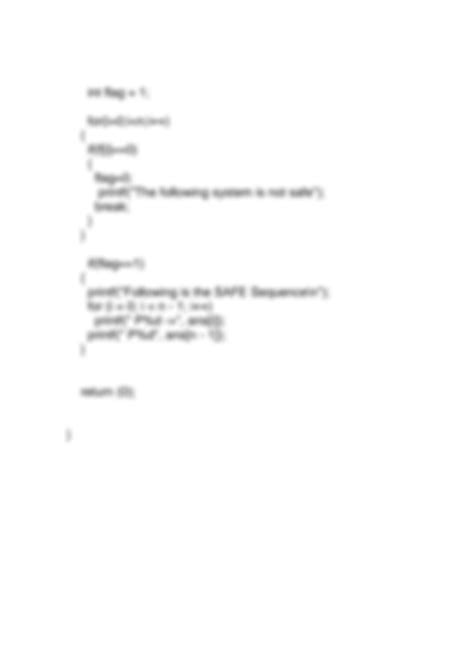 c program to implement bankers algorithm.